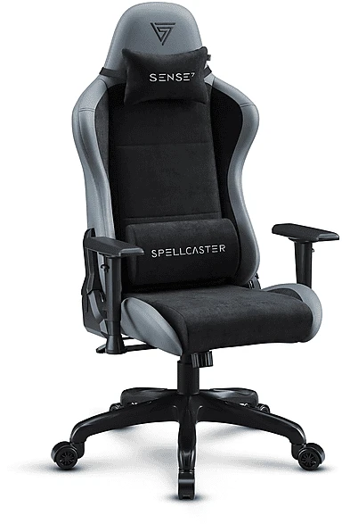 Sense7 Spellcaster Fuku Gamingstuhl, schwarz/grau