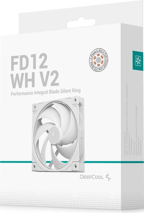 DeepCool FD12 V2 WH, weiß, 120mm