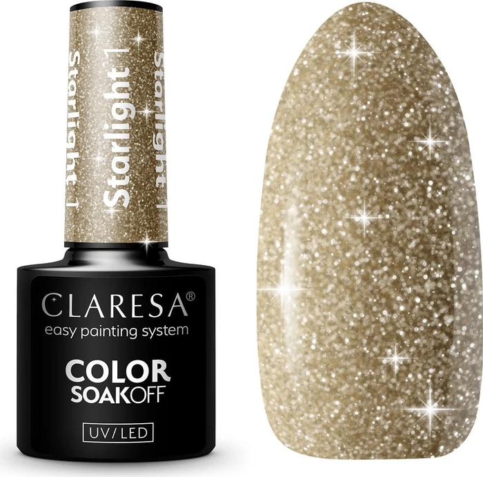 Claresa UV-Nagellack Starlight 1, 5ml