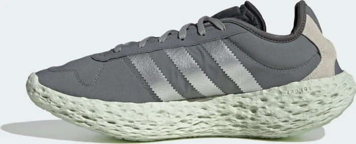 adidas Zponge grey four/matte silver/solar red