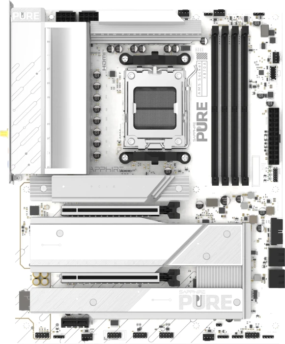 SAPPHIRE PURE X870A WIFI7 DDR5 Image