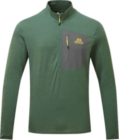 Mountain Equipment Lumiko Zip Funktionsshirt langarm fern/ombre (Herren)