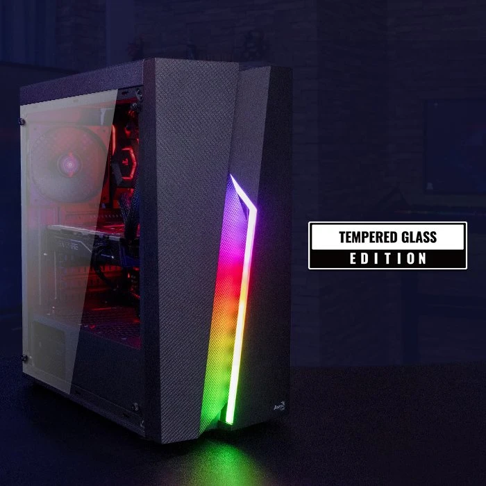 AeroCool Bolt Tempered Glass, Glasfenster