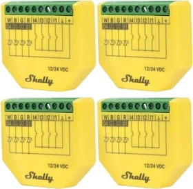 Shelly Plus RGBW PM, Unterputz, Dimmaktor, 4er-Pack
