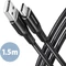 Axagon USB Adapterkabel, HQ, USB 2.0, 480Mb/s, USB-A 2.0 [Stecker] auf USB-C [Stecker], Adapterkabel, 1.5m Vorschaubild