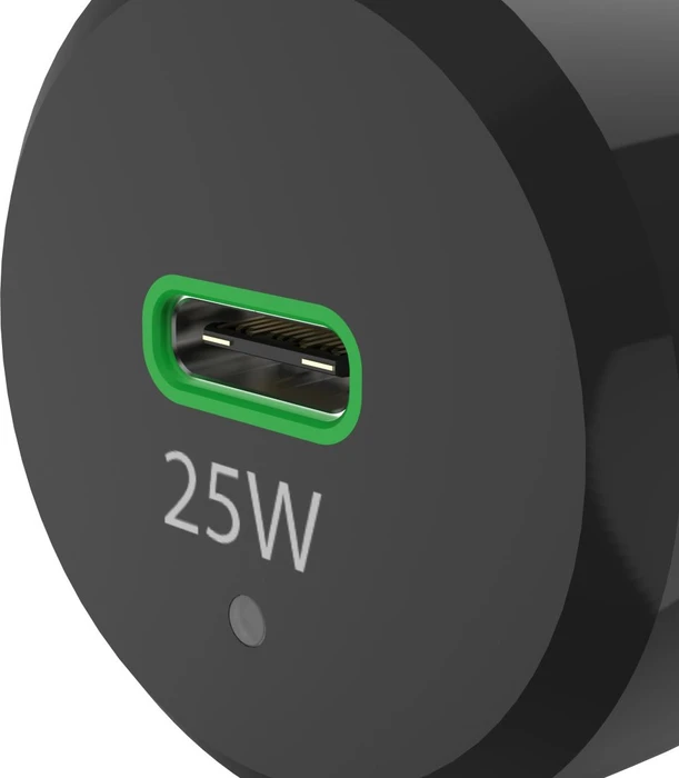 Hama Auto-Schnellladegerät mit Ladekabel USB-C PD/QC 25W 1m schwarz