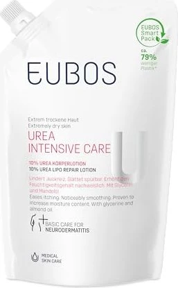 Eubos Urea 10% Körper Lotion Refill, 400ml