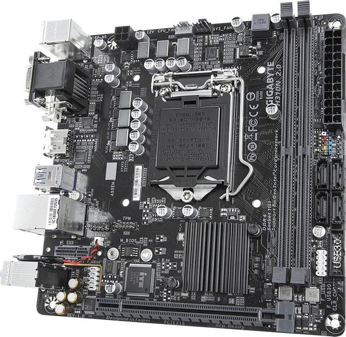GIGABYTE H310N 2.0 (Intel 1151 v2)