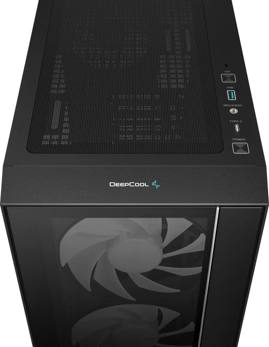 DeepCool Matrexx 55 V4 C, schwarz, Glasfenster
