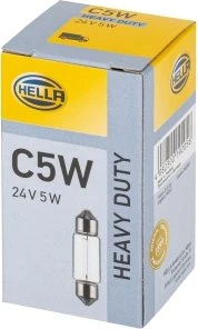 Hella Standard Signal 24V C5W 5W, 10er-Pack