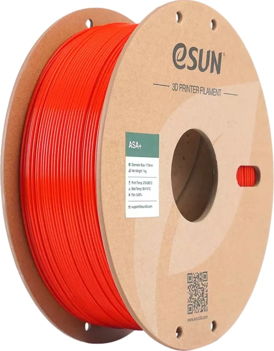 eSUN ASA+, rot, Spule, 1.75mm, 1.00kg