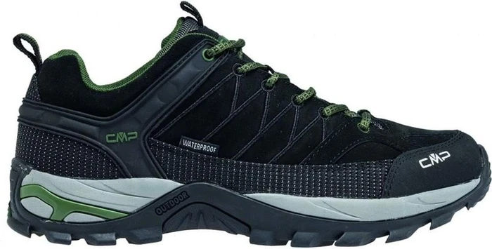 CMP Rigel Low WP Suede black loden (Herren)