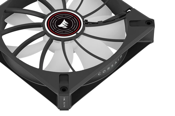 Corsair ML Series ML140 LED Elite Red, schwarz, 140mm