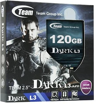 TeamGroup Dark L3 SSD 120GB, 2.5" / SATA 6Gb/s