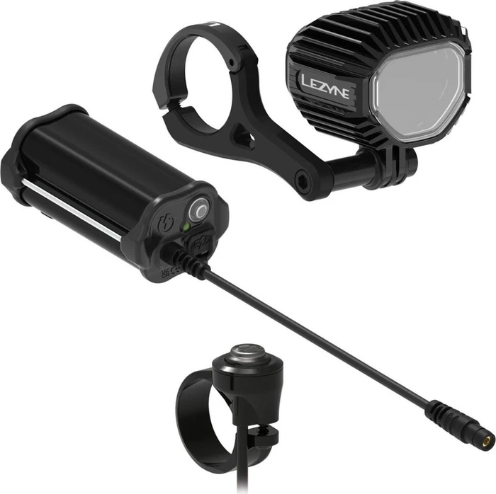 Lezyne Super HB StVZO P1350+ & Power Pack XL Loaded Kit MTB Bar Frontlicht