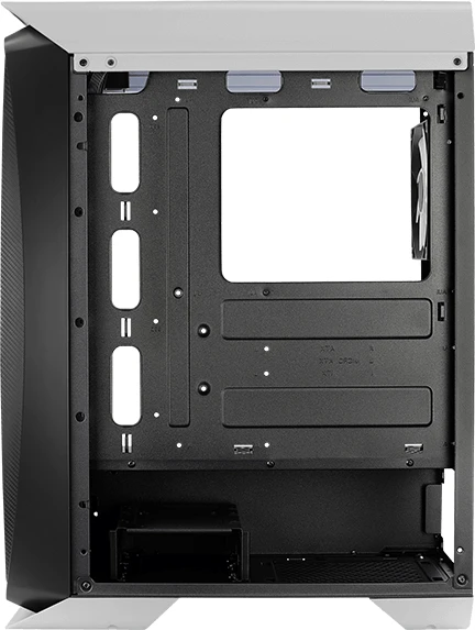 AeroCool Aero One, weiß, Glasfenster