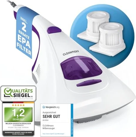 CLEANmaxx Vibration Milbensauger