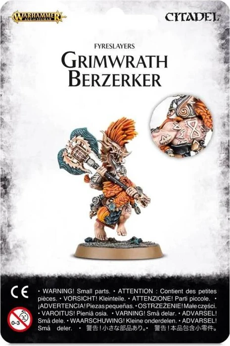 Games Workshop Warhammer Age of Sigmar - Fyreslayers - Grimwrath Berzerker