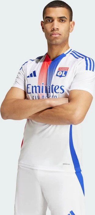 adidas Olympique Lyon 2024/2025 Heimtrikot white (Herren)