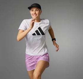 adidas Run It Laufshirt kurzarm weiß (Damen)