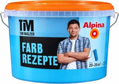 Alpina Farben Farbrezepte Innenfarbe weiter horizont matt, 2.5l