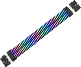 Thermaltake TtMod ARGB Cable CPU 2x 8-Pin Verlängerung 34.5cm, schwarz (AC-082-CN1NAN-A1)