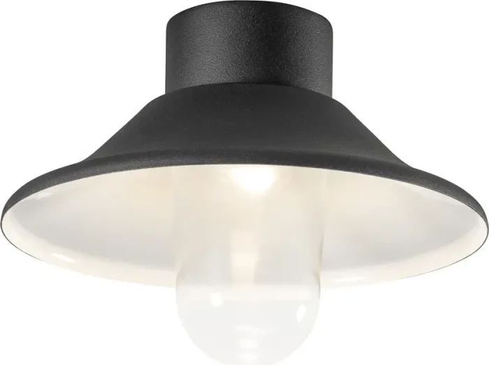 Konstsmide Vega 29.5cm Deckenleuchte 1-flammig schwarz