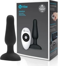 b-Vibe Novice Plug schwarz