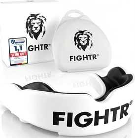 Fightr Premium Zahnschutz weiß/schwarz