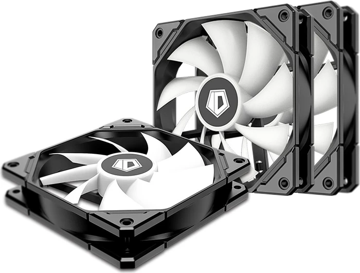 ID-Cooling TF-12025-ARGB-Trio, schwarz, 120mm, 3er-Pack