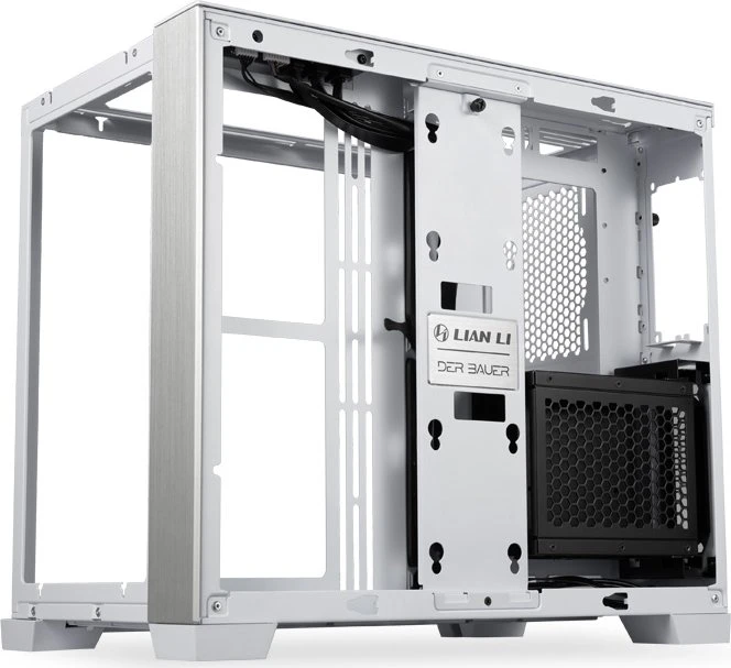 Lian Li O11 Dynamic / O11D Mini, weiß/schwarz, Glasfenster
