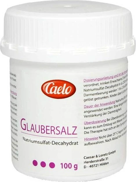 Caesar & Loretz Glaubersalz, 100g