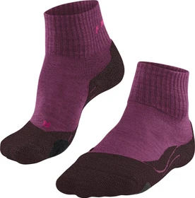 Falke TK2 Explore Wool Short Wandersocken burgundy (Damen)