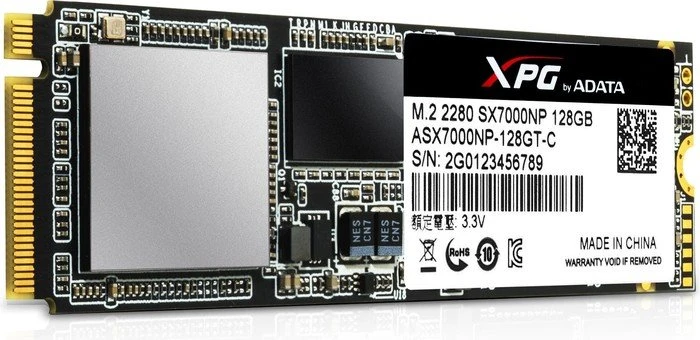 ADATA XPG SX7000 128GB, M.2 2280 / M-Key / PCIe 3.0 x4