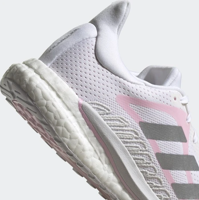 adidas Solar Glide cloud white/silver metallic/fresh candy (Damen)