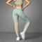 adidas Hyperglam Full-Length Hose lang silver green/white (Damen) Vorschaubild