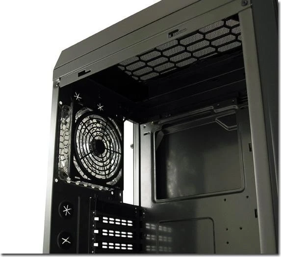 LC-Power Gaming 978BG Tank-Buster, Acrylfenster