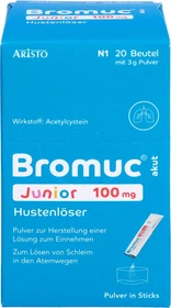 Bromuc akut Junior 100mg Pulver Beutel, 20 Stück