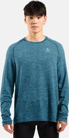 Odlo Essentials Seamless Laufshirt langarm dark sapphire melange (Herren)