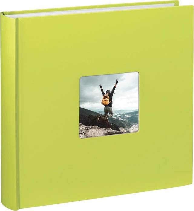 Hama Jumbo Fotoalbum, 30x30, 100 weiße Seiten, Fine Art grün