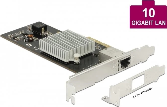 DeLOCK 10G LAN-Adapter, 1x RJ-45, PCIe 3.0 x4