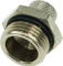 Aquatuning Schlauchanschluss, G1/2" auf 8/6mm, silber vernickelt Vorschaubild