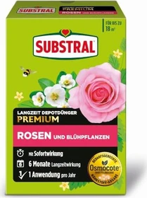 Evergreen Garden Care Substral Langzeit Depotdünger für Rosen & Blühpflanzen, 750g