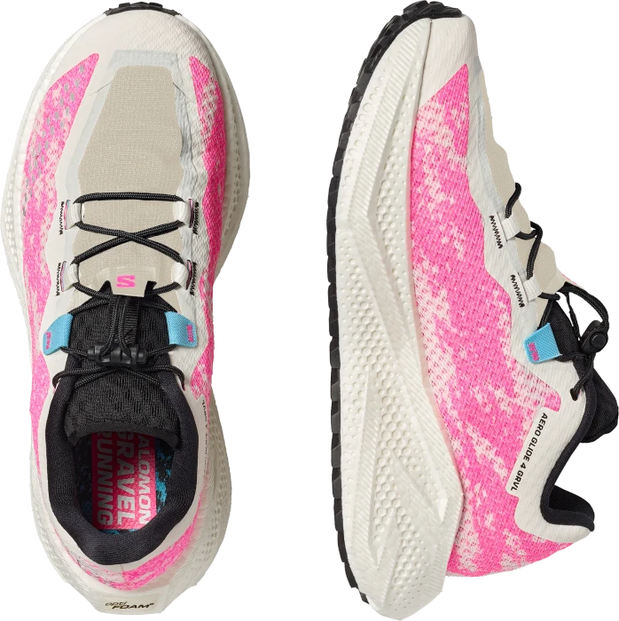 Salomon Aero Glide 4 GRVL vanilla ice/knockout pink/black (Damen)