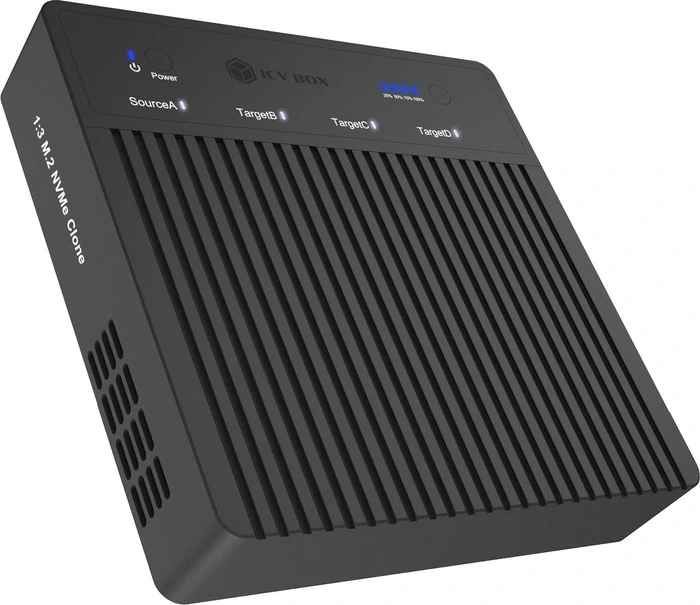 RaidSonic Icy Box M.2 NVMe Docking- und Klonstation IB-4013MCL-C4, USB4