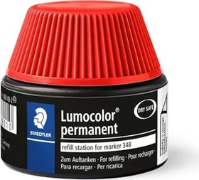 Staedtler Lumocolor Duo 488 48 Permanentmarker Nachfüllstation 20ml, rot