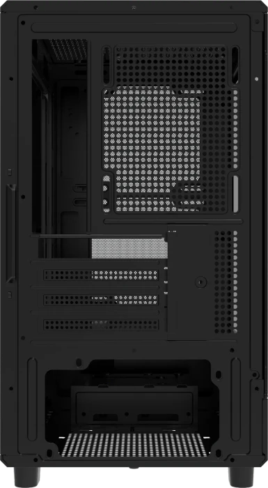 DarkFlash DB330M Mesh Black, Glasfenster