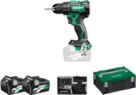 Hikoki DS18DEWRZ Akku-Bohrschrauber inkl. Koffer + 2 Akkus 5.0Ah