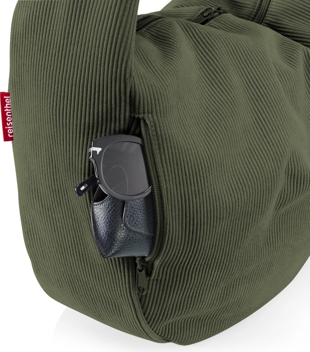 Reisenthel moonbag Umhängetasche cord dark matcha
