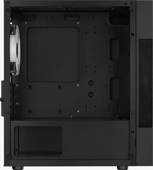 AeroCool Atomic Lite [V1], Lüfter LED Fixed RGB, Glasfenster